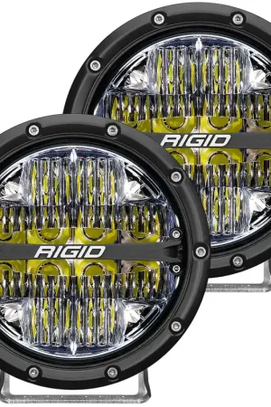 360-Series 6 Inch Led Off-Road Drive Beam White Backlight Pair RIGID Industries Bulk Order