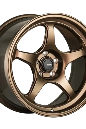 Hot Picks Konig Hyperspec 18x10.5B 5x120 ET25 Matte Bronze Wheel (Knurled Bead)