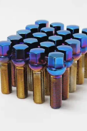 Wheel Mate Monster Lug 35 Short Lug Nut Set of 20 - Black 14x1.50 Price Cut