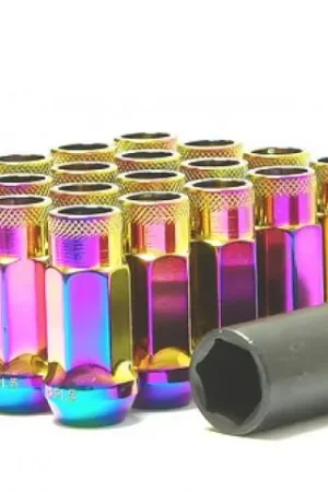 Wheel Mate Muteki SR48 Open End Lug Nuts - Blue 12x1.25 48mm Bargain