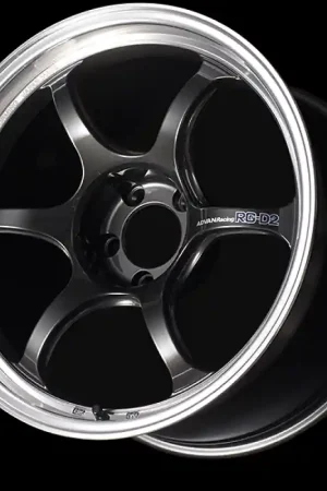 Advan RG-D2 18x9.5 +40mm 5x100 Machining and Black Gun Metallic Wheel Shop Now