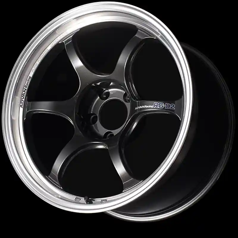 Advan RG-D2 18x9.5 +40mm 5x100 Machining and Black Gun Metallic Wheel Shop Now