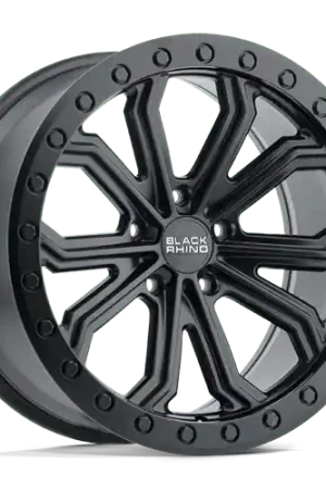 Worldwide Shipping BRTBC 22X10 5X5.0 M-BLK-BLK-BLTS 30MM