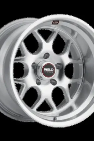 Best Seller Weld Solana 18x9.5 / 5x127 BP / ET0 / 78.1mm Bore - Gloss Silver Machined Wheel