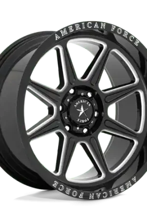 AC002 22X10 6X135 G-BLK-MILL -18MM Budget