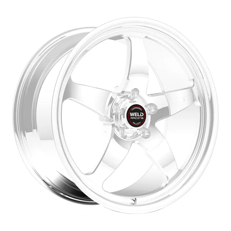 Weld S71 20x9 / 5x4.75 BP / 6.3in. BS Polished Wheel (High Pad) - Non-Beadlock Free Shipping