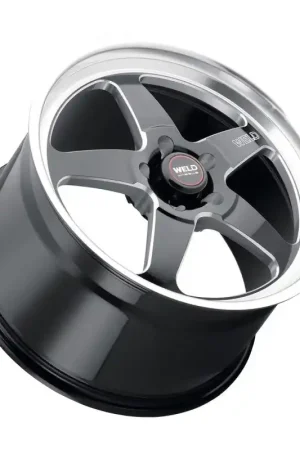 Weld S104 18x9.5 Ventura 5x120.65 ET00 BS5.25 Gloss BLK MIL DIA 78.1 Modern