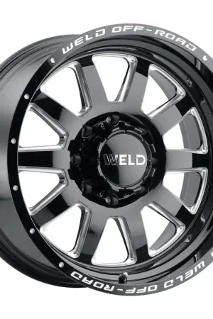 Weld Off-Road W102 20X9.0 Stealth 6X135 6X139.7 ET00 BS5.00 Gloss Black MIL 106.1 Crafted