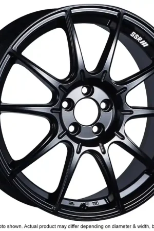 SSR GTX01 18x8.0 5x112 45mm Offset Flat Black Wheel Same Day Shipping