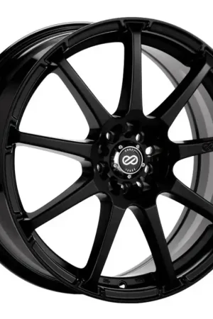Enkei EDR9 16x7 4x100/114.3 45mm Offset 72.6 Bore Diameter Matte Black Wheel Limited Time
