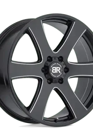 BRHAK 22X9.5 6X135 G-BLK-MILL 30MM Popular