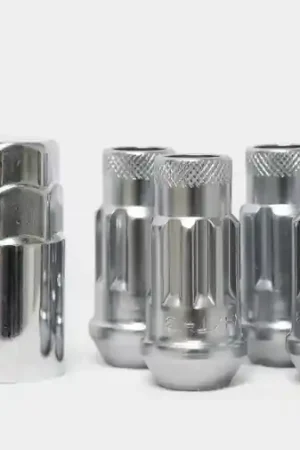 Viral Wheel Mate Monster Open End Lug Nut Set of 4 - Chrome 1/2in