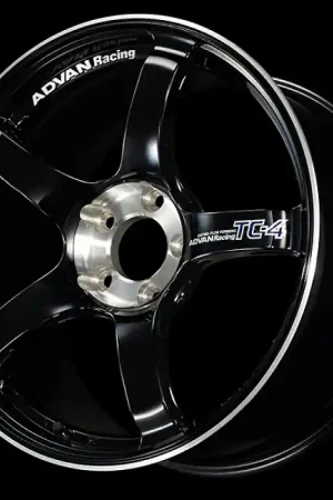 Best Choice Advan TC-4 SE 18x8.5 / +31 Offset / 5x114.3 / 73mm Bore / Racing Gloss Black and Diamond Cut
