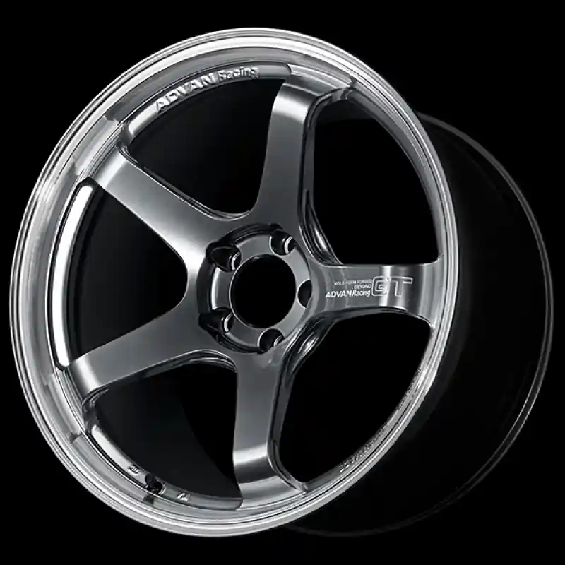 Best Choice Advan GT Beyond 17X7.5 / +38 Offset / 5x100 BC / +38mm Bore / Machining and Hyper Platinum Black