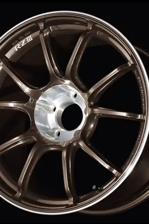 Advan RZIII 18x9.5 / +45 Offset / 5x114.3 BC / 73mm Bore / Umber Bronze Metallic & Diamond Cut Money Back Guarantee