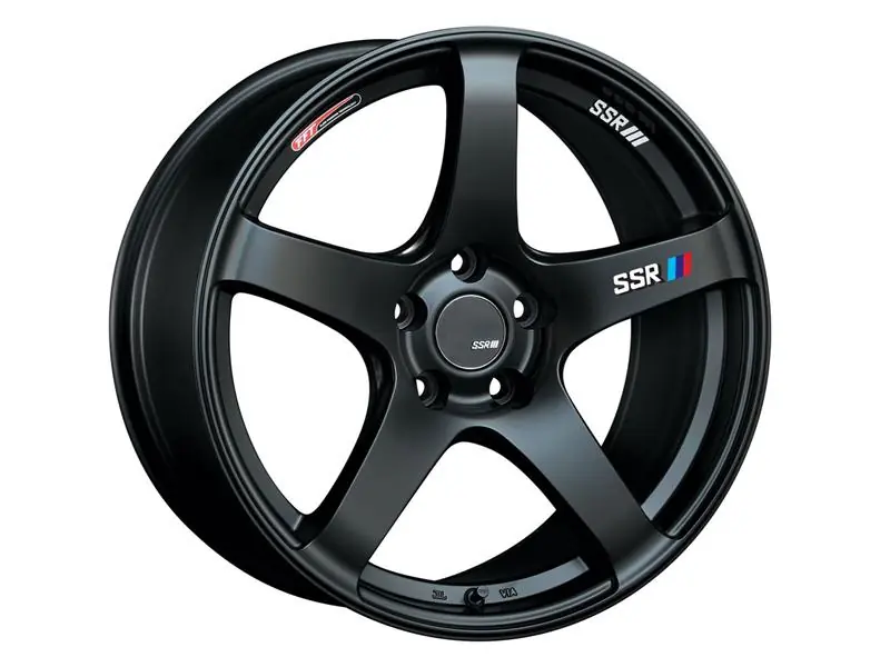 Today Only SSR GTV01 18x8.0 5x114.3 35mm Offset Flat Black Wheel RSX / Civic FD FA / SC300 SC400