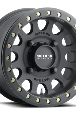 Cheap Method MR401 UTV Beadlock 15x10 / 6+4/25mm Offset / 5x4.5 / 72 CB Matte Black Wheel