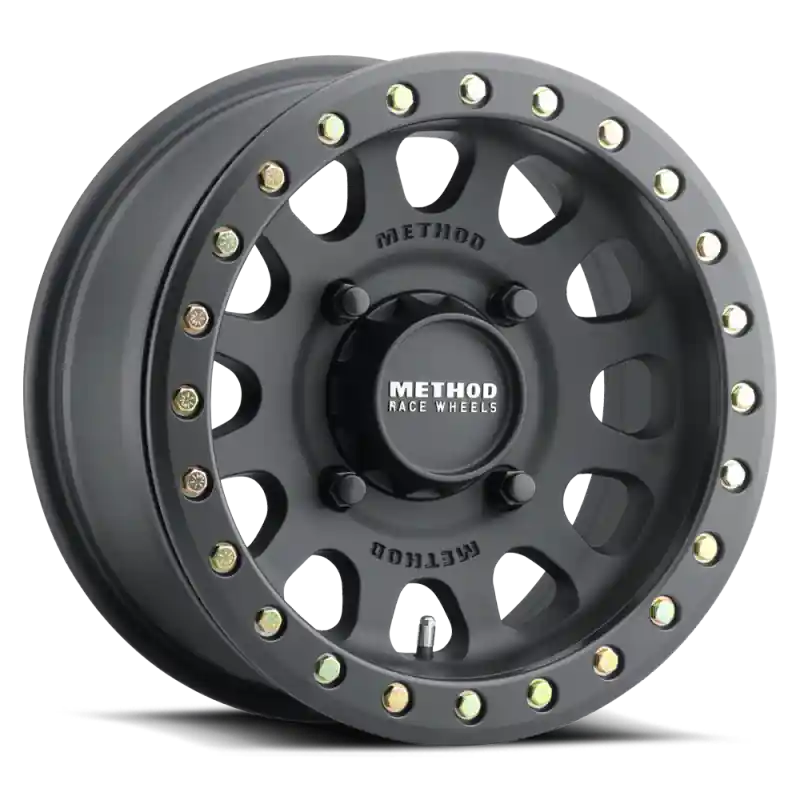 Cheap Method MR401 UTV Beadlock 15x10 / 6+4/25mm Offset / 5x4.5 / 72 CB Matte Black Wheel