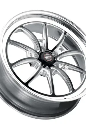Best Choice Weld S80 18x9 / 5x115 BP / 6.1in BS Black Wheel (High Pad) - Non-Beadlock