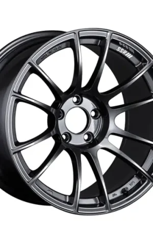 SSR GTX04 16x5 4x100 48mm Offset Dark Gunmetal Wheel Fresh Stock