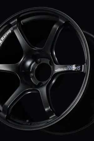 Advan RG-4 17x7.5 / +40 Offset / 5x112 / 66.5mm Bore / Semi Gloss Black Price Cut