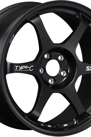 Latest SSR Type-C Forged 18x8.5 +44 5/112 - Sprint Black Wheel