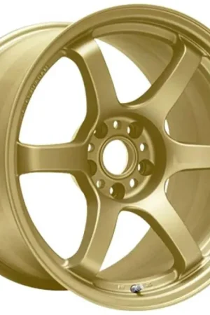 Gram Lights 57DR 15x8.0 +35 4x100 Gold Wheel Instant Buy