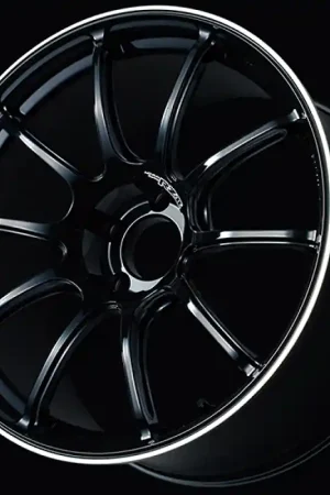 Advan RZII 17x7.5 / +48 Offset / 5x114.3 / 73mm Bore / Racing Gloss Black and Ring Limited Offer