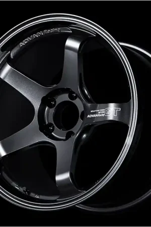 Limited Edition Advan GT Beyond 18X10.5 +32 5x112 Racing Titanium Black Wheel