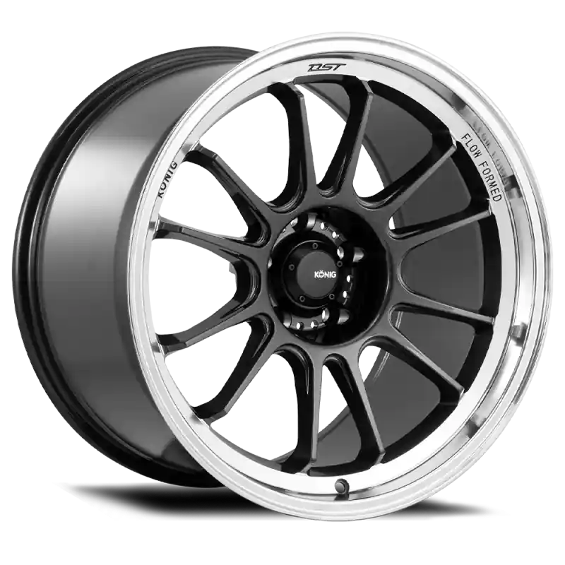 Limited Time Konig Hypergram 18x9.5 5x112 ET30 Metallic Carbon w/ Machined Lip