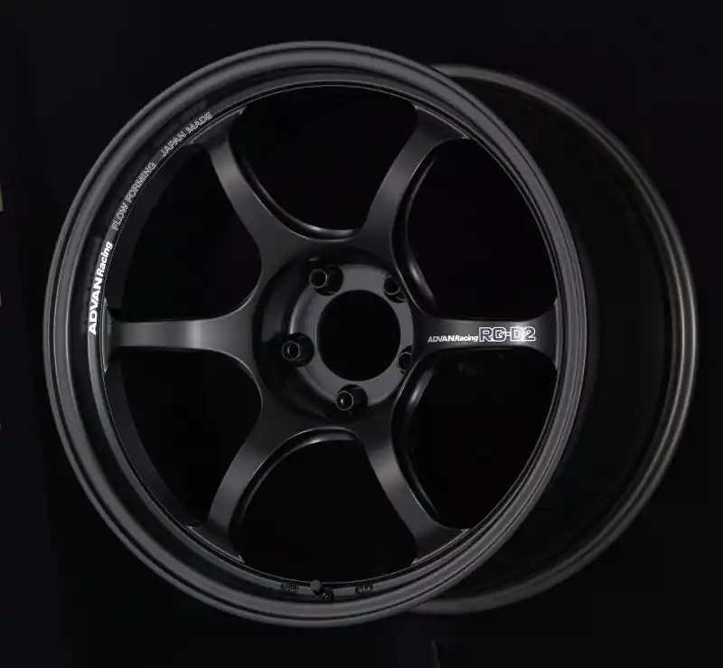Viral Advan RG-D2 18x7.5 +47 5x114.3 Semi Gloss Black Wheel