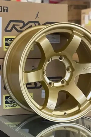 Limited Edition Gram Lights 57DR-X 17x8.5 +00 6x139.7 E8 Gold Wheel