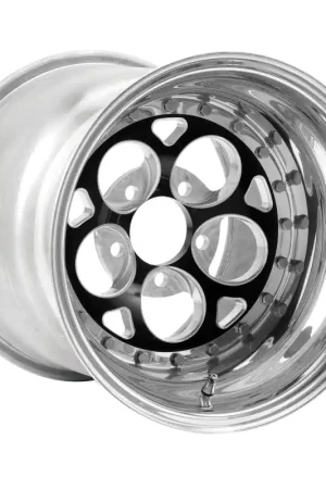 Deal Weld Magnum III 15x5 / 5x4.5 BP / 2.5in. BS Black Wheel - Non-Beadlock