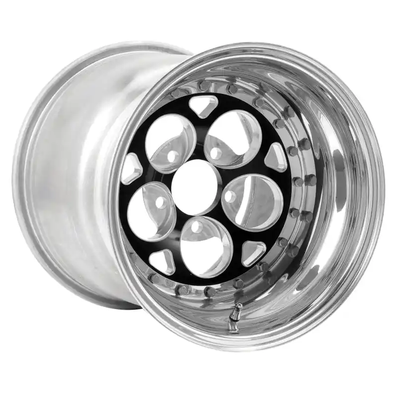 Deal Weld Magnum III 15x5 / 5x4.5 BP / 2.5in. BS Black Wheel - Non-Beadlock
