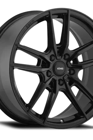 Budget Konig Myth 17x8 5x114.3 ET43 Gloss Black