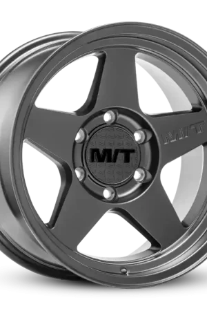 Mickey Thompson Open 5 Black Wheel - 18X9 5X5 BP 4.53in BS -12 Offset 71.6mm Bore Budget