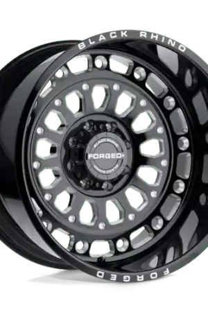 High Quality BRCNT 22X12 8X6.5 G-BLK-MILL -44MM