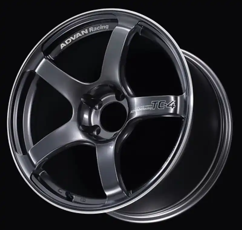 Advan TC4 16x7.0 +44 5x114.3 Racing Gunmetallic and Ring Wheel Free Delivery
