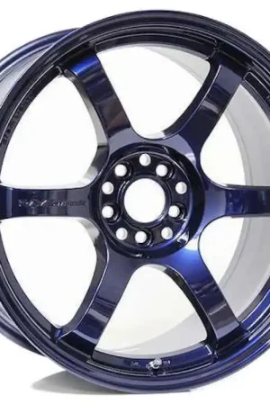Latest Gram Lights 57DR 18x9.5 +12 5x114.3 Eternal Blue Pearl Wheel (MOQ20)