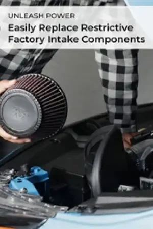 Genuine K&N 10 Camaro 6.2L V8 Polished Typhoon Short Ram Intake
