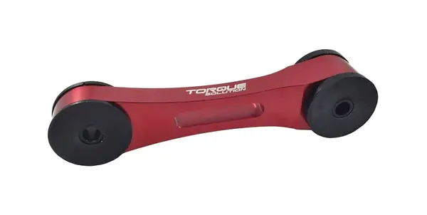 Limited Time Torque Solution Billet Aluminum Pitch Stop Tranny Mount: Subaru - Red