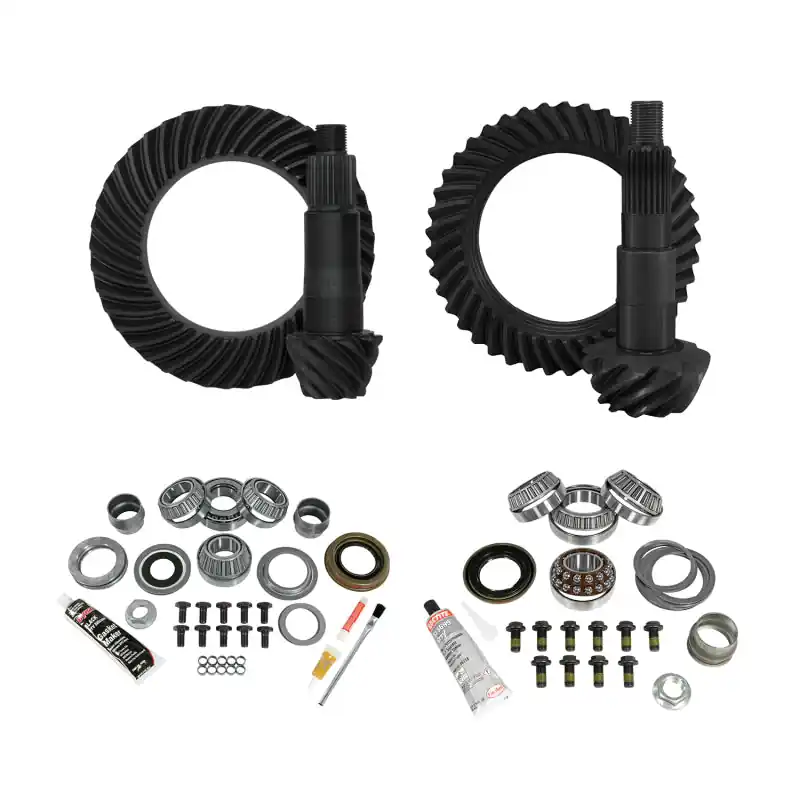 Yukon Complete Gear Package JL Jeep Non-Rubicon D44 Rear & D30 Front w/4:56 Gear Ratio Crafted