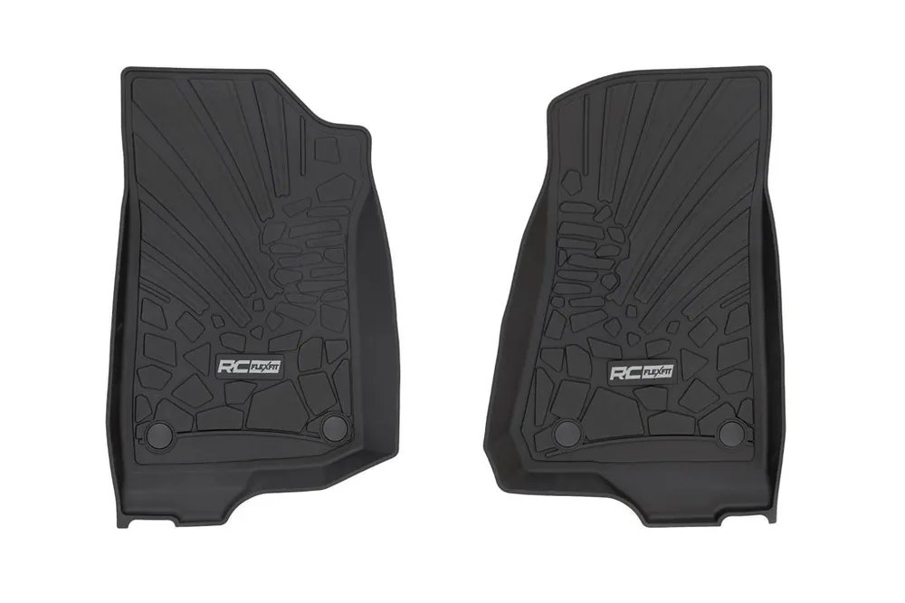 Flex Fit Floor Mats | FR | 2 Door | Jeep Wrangler JL 4WD (2018-2026) Limited Time