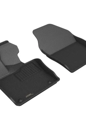 Bargain 3D MAXpider 2023 Toyota Prius Kagu Black Floor Mat - Row 1