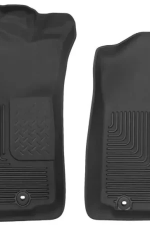 Husky Liners 12-14 Toyota Tacoma Pickup(Crew / Ext / Std Cab) X-Act Contour Black Front Floor Liners High Quality