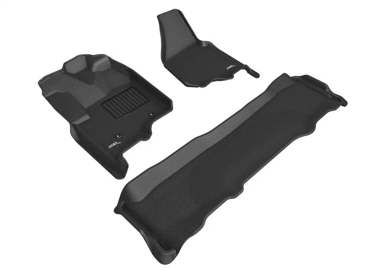 Seasonal Sale 3D MAXpider 12-16 Ford F-250 / 350 / 450 Supercrew Kagu Black R1 R2