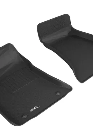 Holiday Sale 3D MAXpider 2015-2020 Dodge Challenger Rwd Kagu 1st Row Floormat - Black
