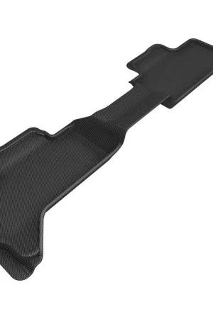 3D MAXpider 22-24 Toyota Tundra Double Cab Kagu 2nd Row Floormats - Black Fast Shipping