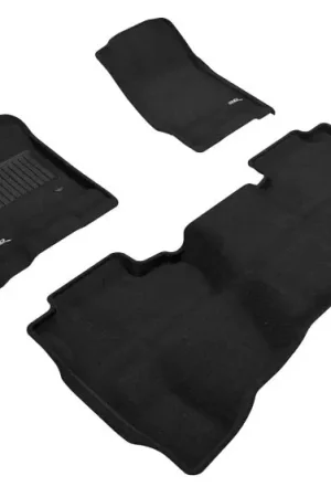 Popular 3D MAXpider 14-18 Chevrolet Silverado 1500 Double Cab Elegant Black R1 R2