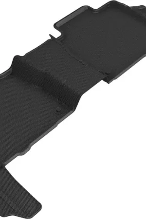 3D MAXpider 20-21 Mercedes GLS-Class (No Executive Rear Seat Package) Kagu 2nd Row Floormats - Black Next Day Delivery